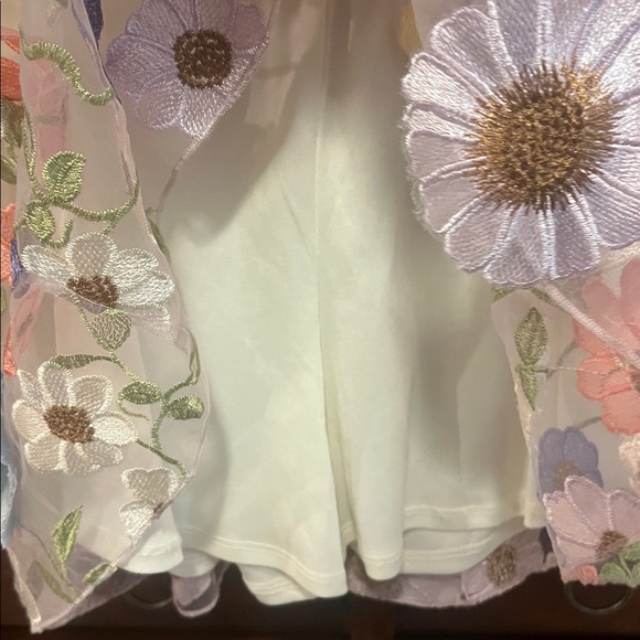 3D floral top and shorts set evolutionary - Picture 4 of 4